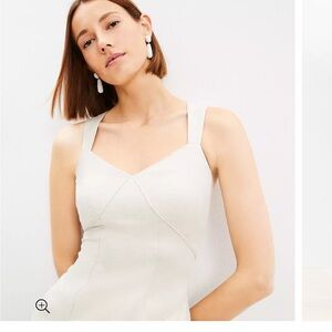 LOFT Beige Dress Size 10